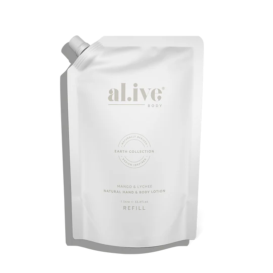 AL.IVE BODY - MANGO & LYCHEE HAND & BODY LOTION REFILL