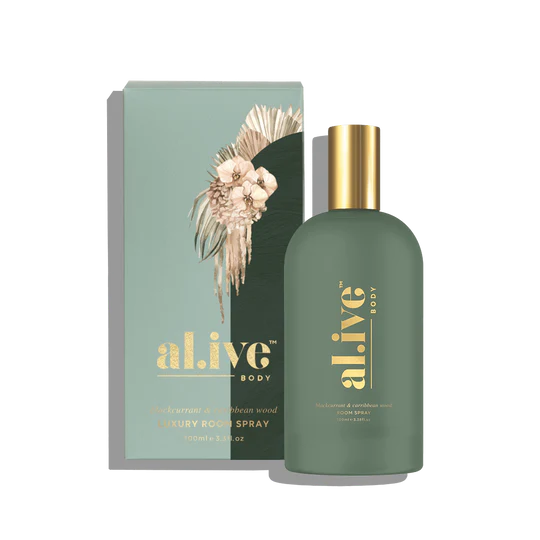 ALIVE BODY - BLACKCURRANT & CARIBBEAN WOOD ROOM SPRAY