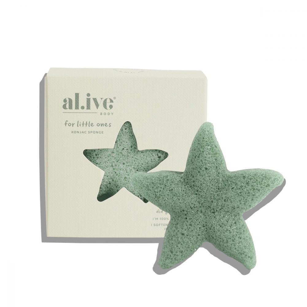 AL.IVE BODY - BABY KONJAC SPONGE | GREEN