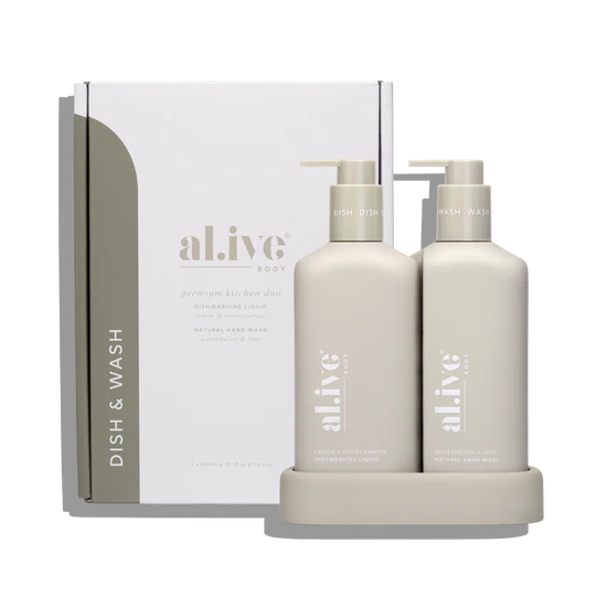 ALIVE BODY - KITCHEN DUO | LEMON & POMEGRANATE + WATERMELON & LIME