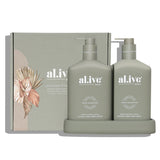 AL.IVE BODY - GREEN PEPPER & LOTUS DUO | 2 X 500ML BOTTLES