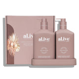 AL.IVE BODY - RASPBERRY BLOSSOM & JUNIPER DUO | 2 X 500ML BOTTLES