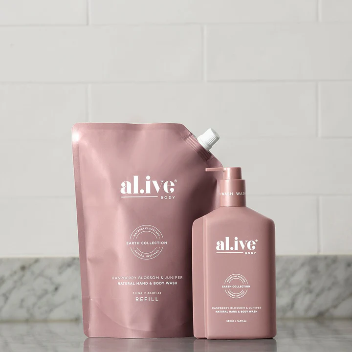 AL.IVE BODY - RASBERRY BLOSSOM & JUNIPER WASH REFILL