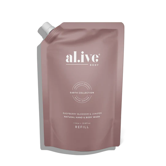 AL.IVE BODY - RASBERRY BLOSSOM & JUNIPER HAND & BODY WASH REFILL