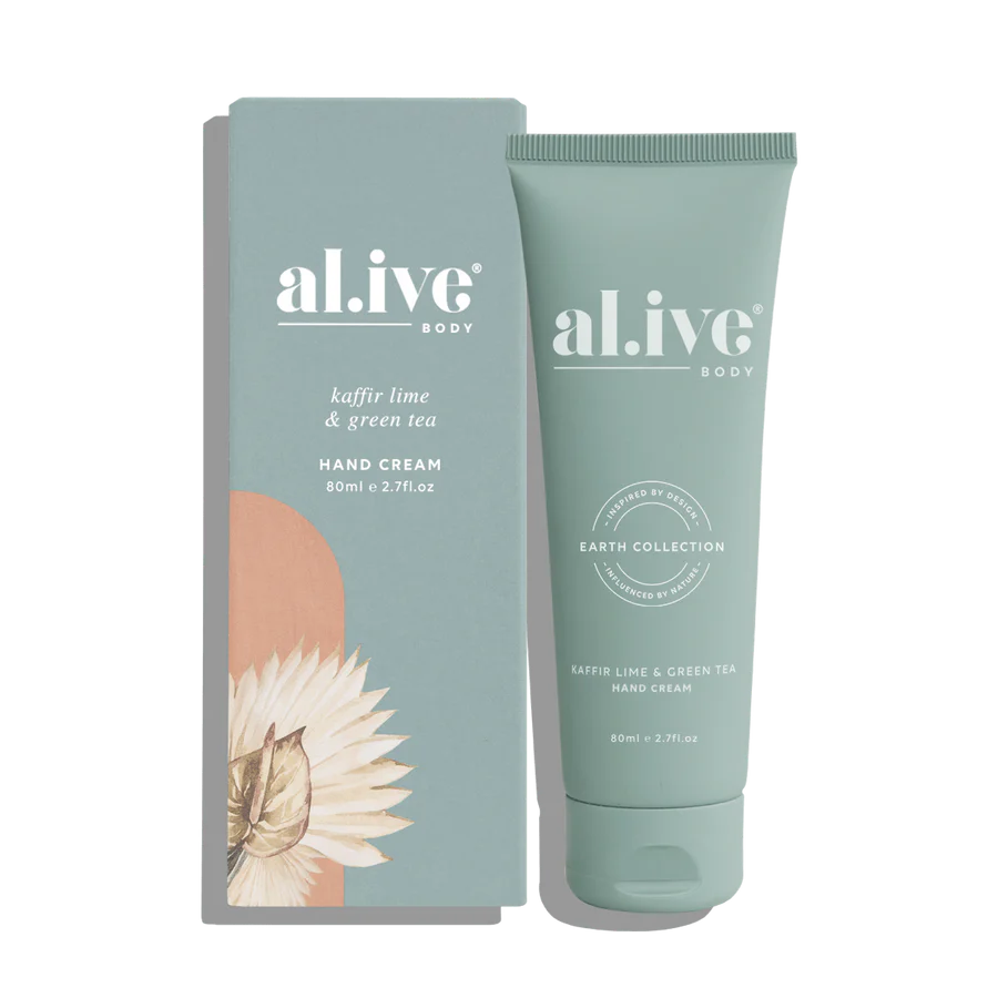 ALIVE BODY - HAND CREAM | KAFFIR LIME & GREEN TEA