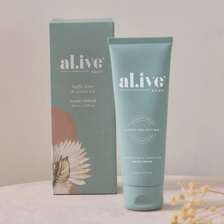 ALIVE BODY - HAND CREAM | KAFFIR LIME & GREEN TEA