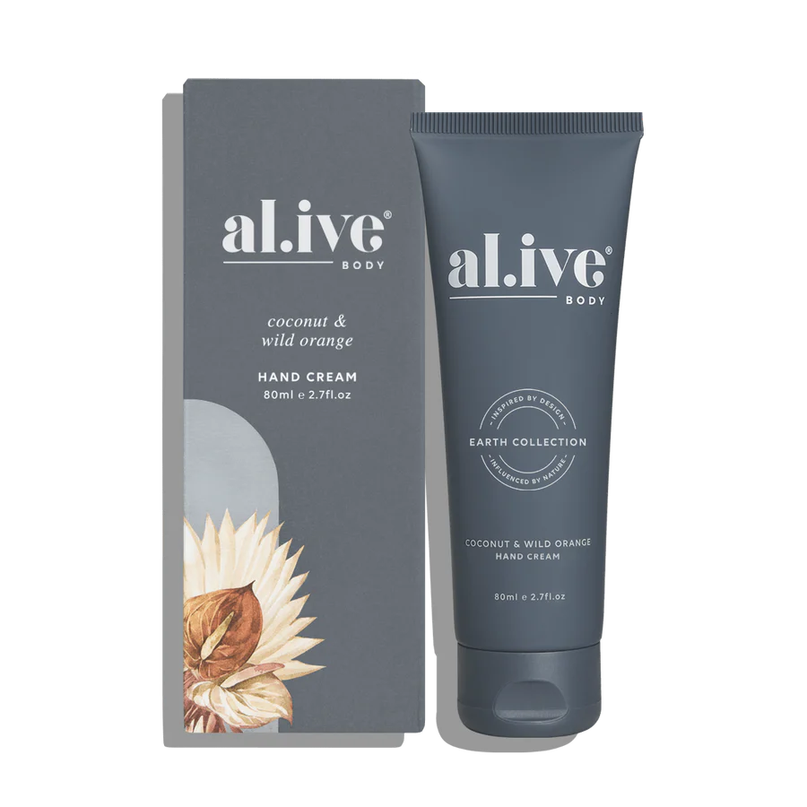 ALI.VE BODY - HAND CREAM | COCONUT & WILD ORANGE