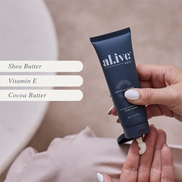 ALI.VE BODY - HAND CREAM | COCONUT & WILD ORANGE