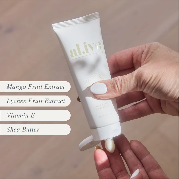 ALIVE BODY - HAND CREAM | MANGO & LYCHEE