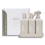 AL.IVE BODY - PREMIUM KITCHEN TRIO | DISHWASHING LIQUID, HAND WASH & KITCHEN BENCH SPRAY