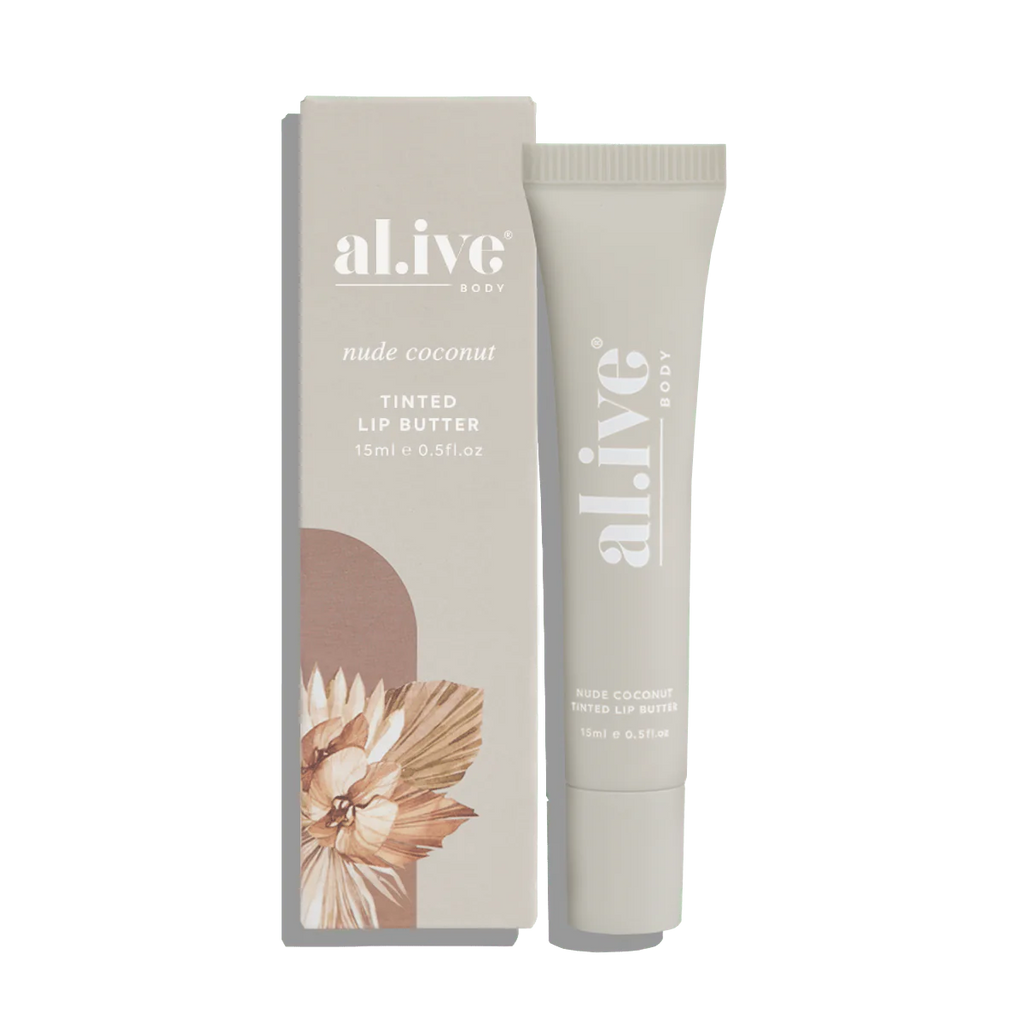 AL.IVE BODY - TINTED LIP BUTTER | NUDE COCONUT