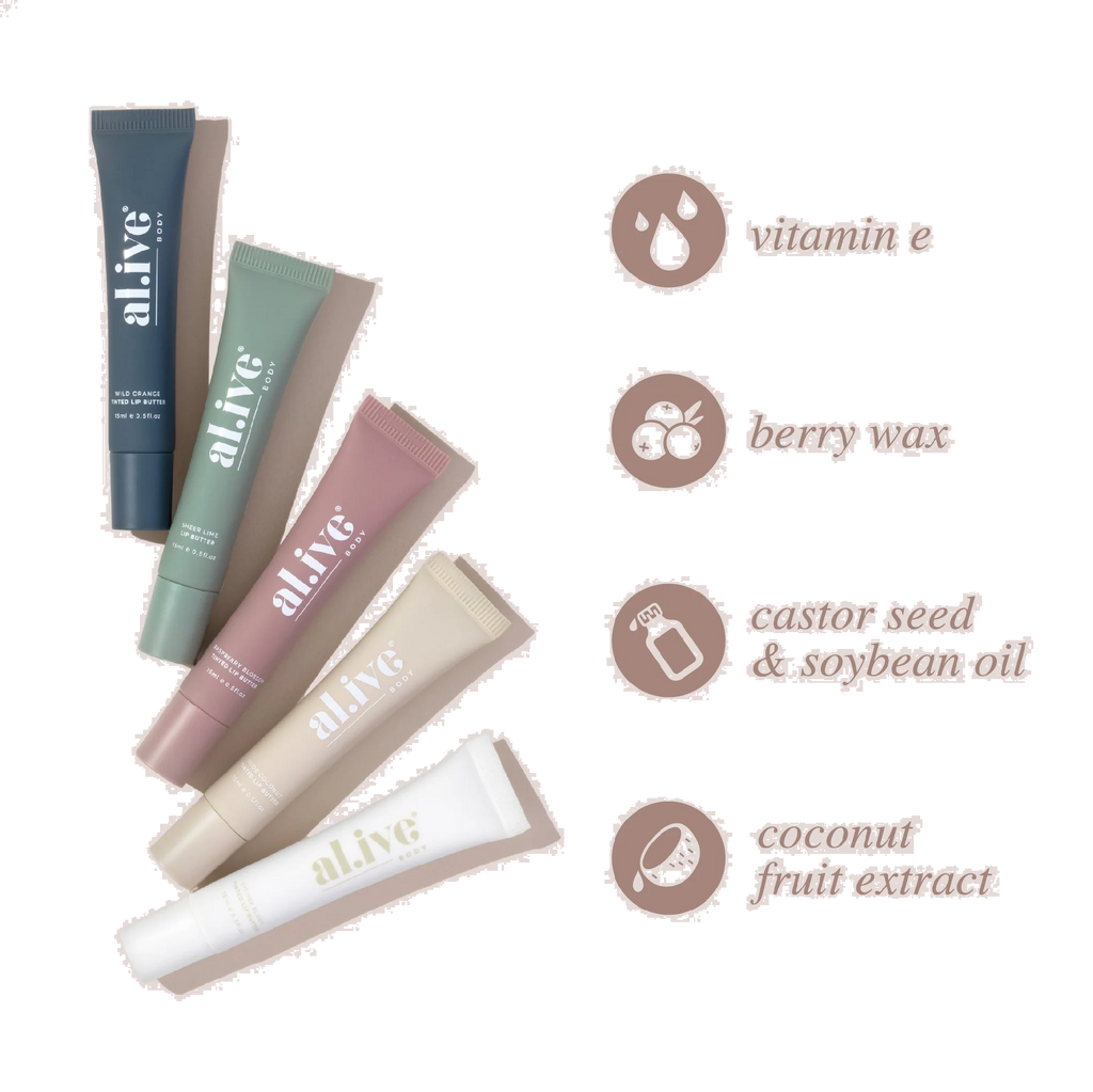 AL.IVE BODY - TINTED LIP BUTTER | NUDE COCONUT