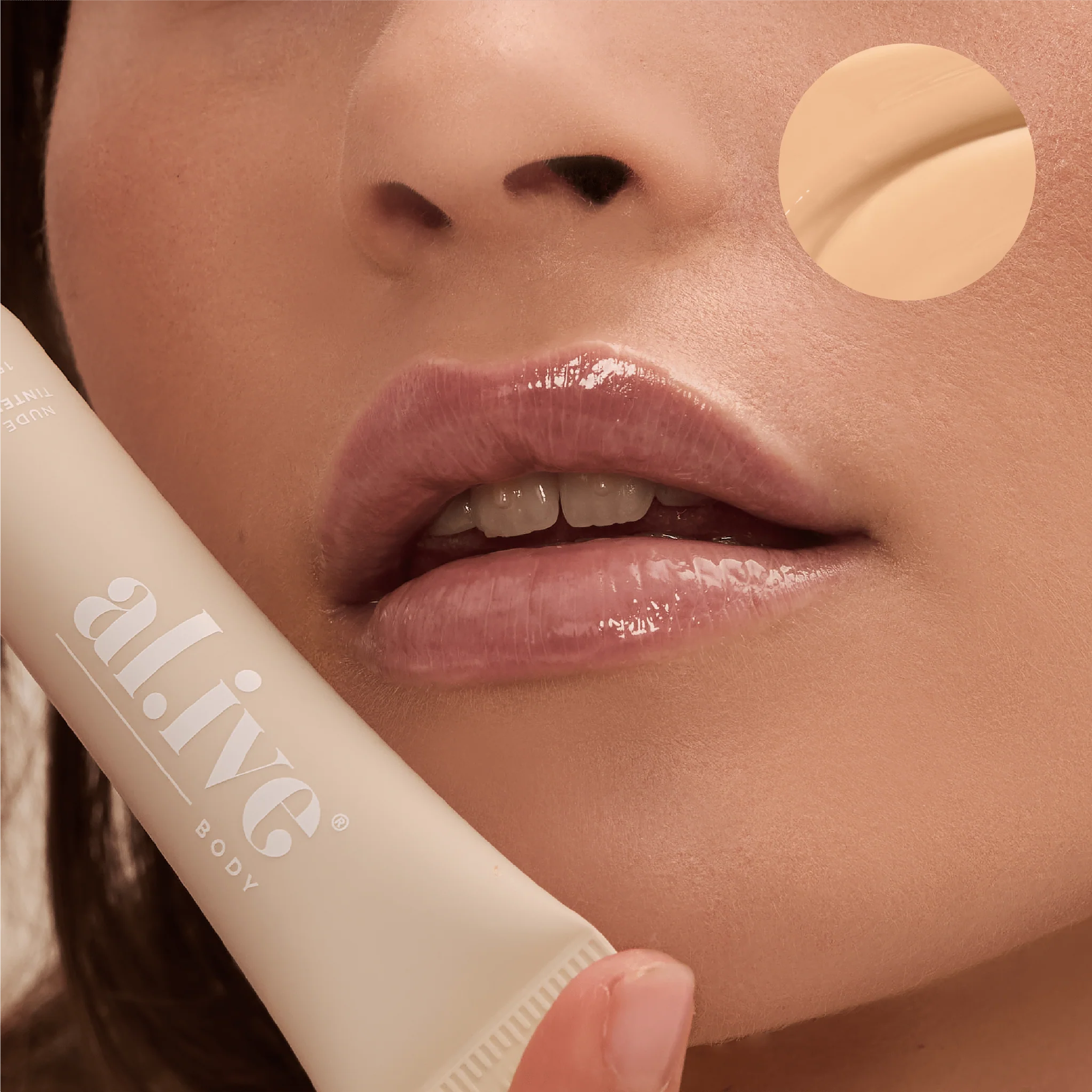 AL.IVE BODY - TINTED LIP BUTTER | NUDE COCONUT