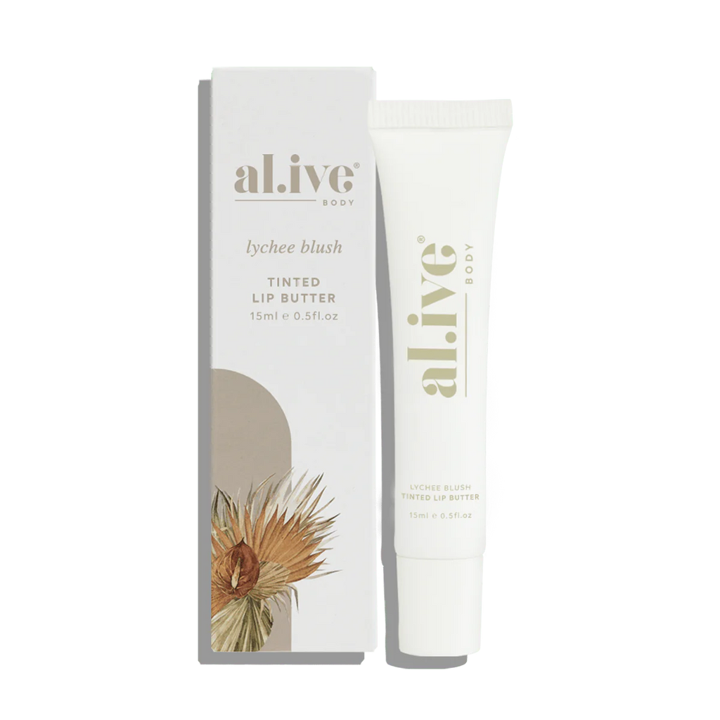 AL.IVE BODY - TINTED LIP BUTTER | LYCHEE BLUSH