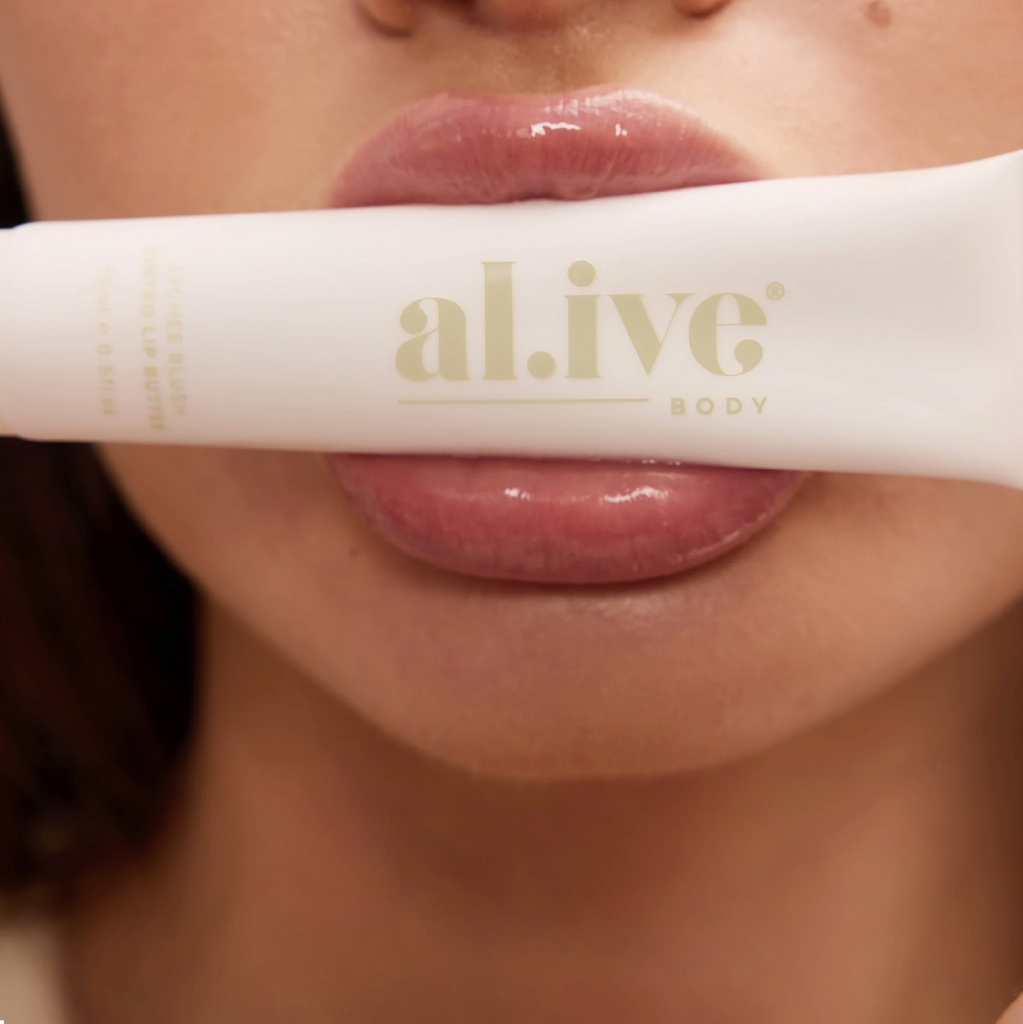 AL.IVE BODY - TINTED LIP BUTTER | LYCHEE BLUSH