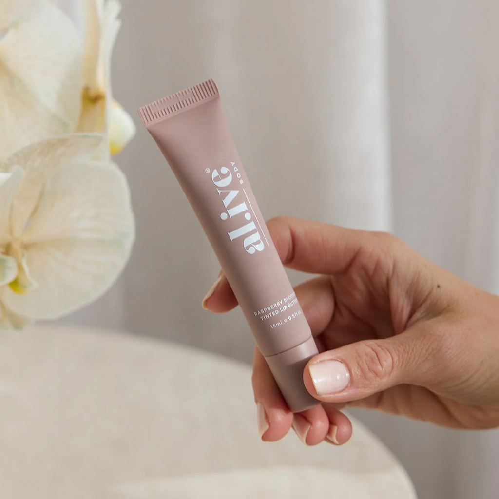 AL.IVE BODY - TINTED LIP BUTTER | RASPBERRY BLOSSOM