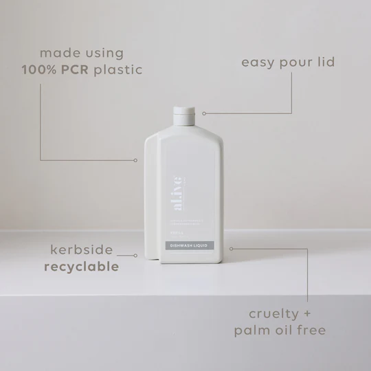 AL.IVE BODY - DISH WASH REFILL | LEMON & POMEGRANATE 1 LITRE