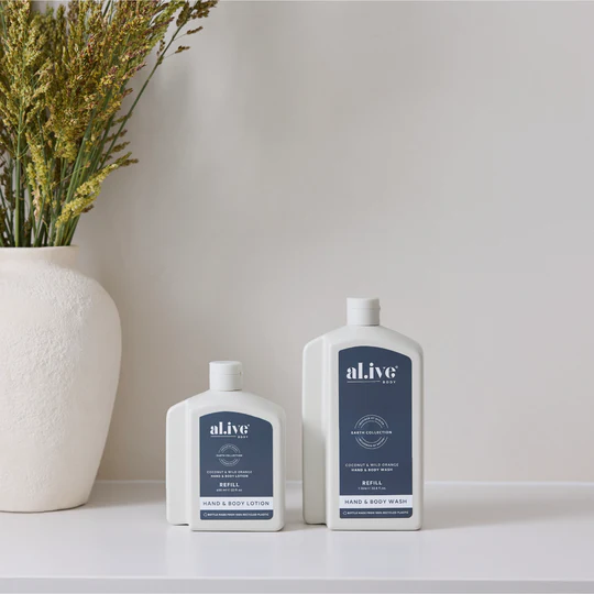 AL.IVE BODY - WASH REFILL | COCONUT & WILD ORANGE 1 LITRE