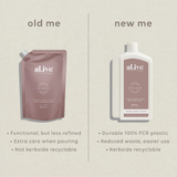 AL.IVE BODY - WASH REFILL | RASPBERRY BLOSSOM & JUNIPER 1 LITRE