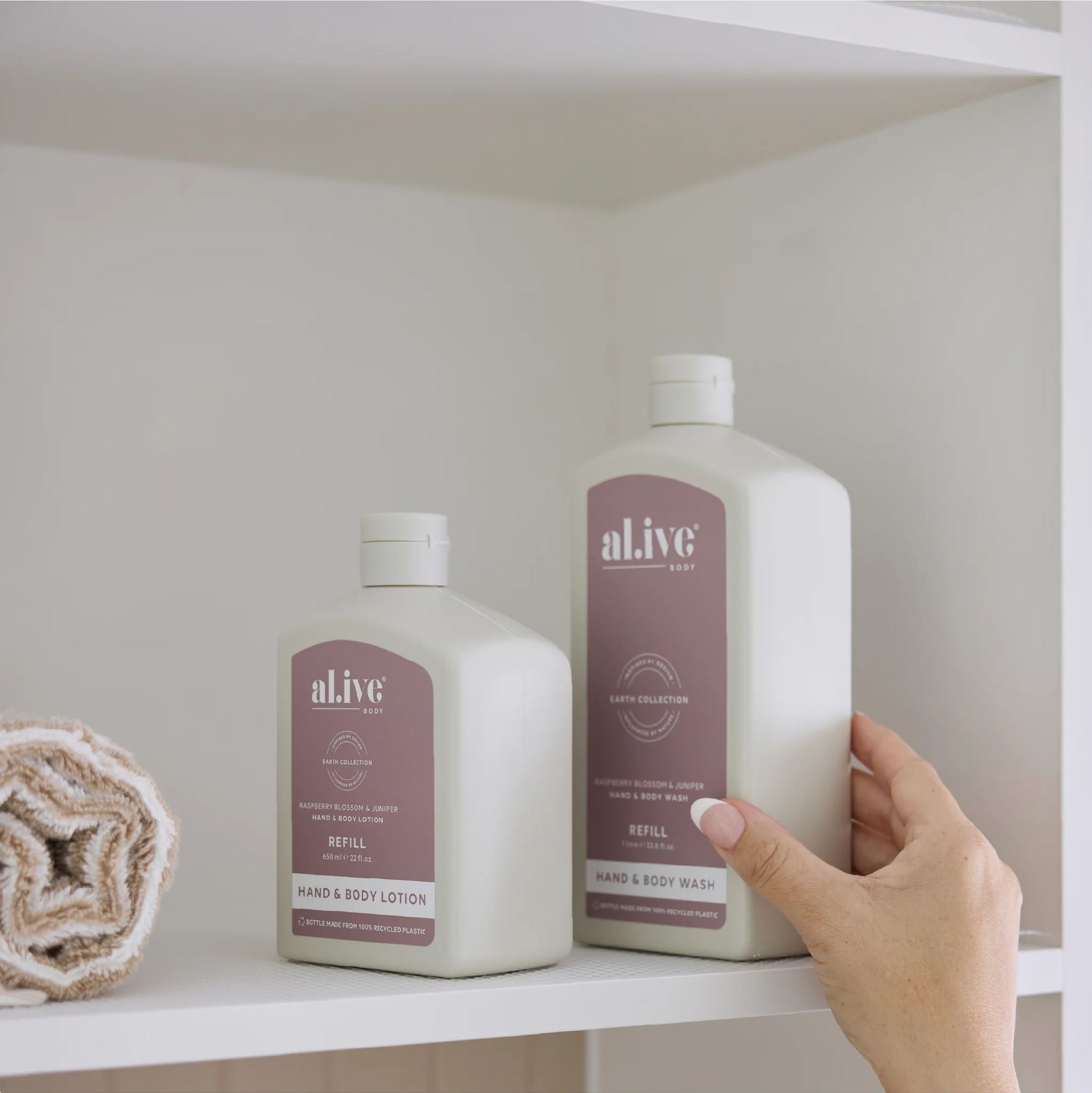 AL.IVE BODY - WASH REFILL | RASPBERRY BLOSSOM & JUNIPER 1 LITRE