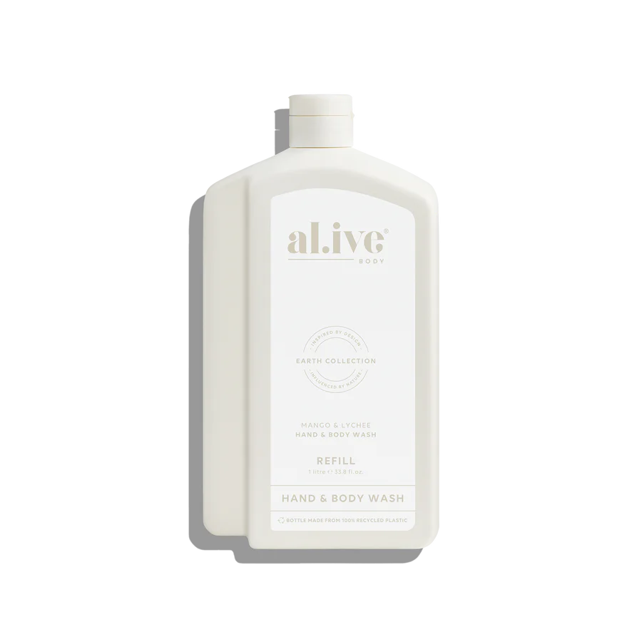 AL.IVE BODY - WASH REFILL | MANGO & LYCHEE 1 LITRE