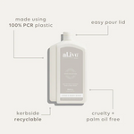 AL.IVE BODY - WASH REFILL | SEA COTTON & COCONUT 1 LITRE