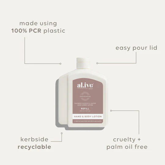 AL.IVE BODY - LOTION REFILL | COCONUT & WILD ORANGE 650ML