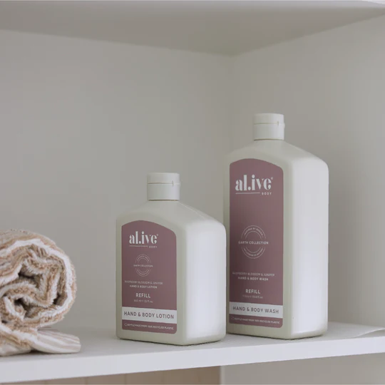 AL.IVE BODY - LOTION REFILL | RASPBERRY BLOSSOM & JUNIPER 650ML