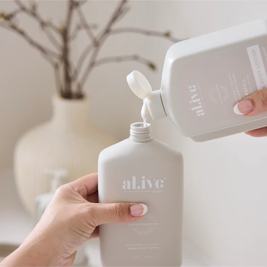 AL.IVE BODY - LOTION REFILL | SEA COTTON & COCONUT 650ML
