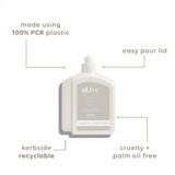 AL.IVE BODY - 650ML CONDITIONER REFILL | WHITE TEA & ARGAN OIL