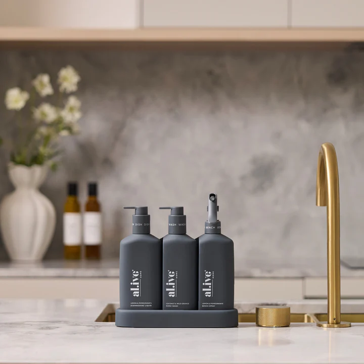 AL.IVE HOME - BLUE KITCHEN TRIO LIMITED EDITION | LEMON & POMEGRANATE AND COCONUT & WILD ORANGE
