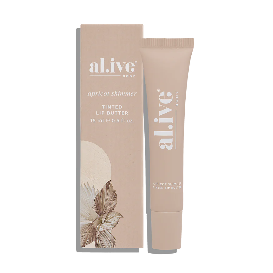 AL.IVE BODY - TINTED LIP BUTTER | APRICOT SHIMMER