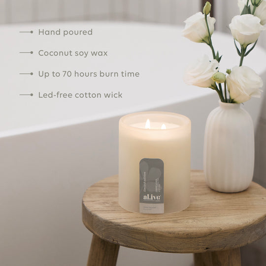 AL.IVE BODY - SOY CANDLE | IVORY BLOOM