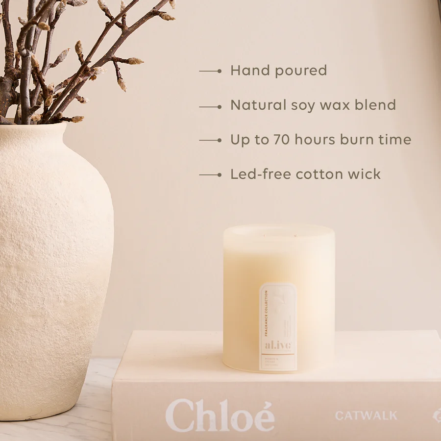 AL.IVE BODY - SOY CANDLE | MANGO & LYCHEE