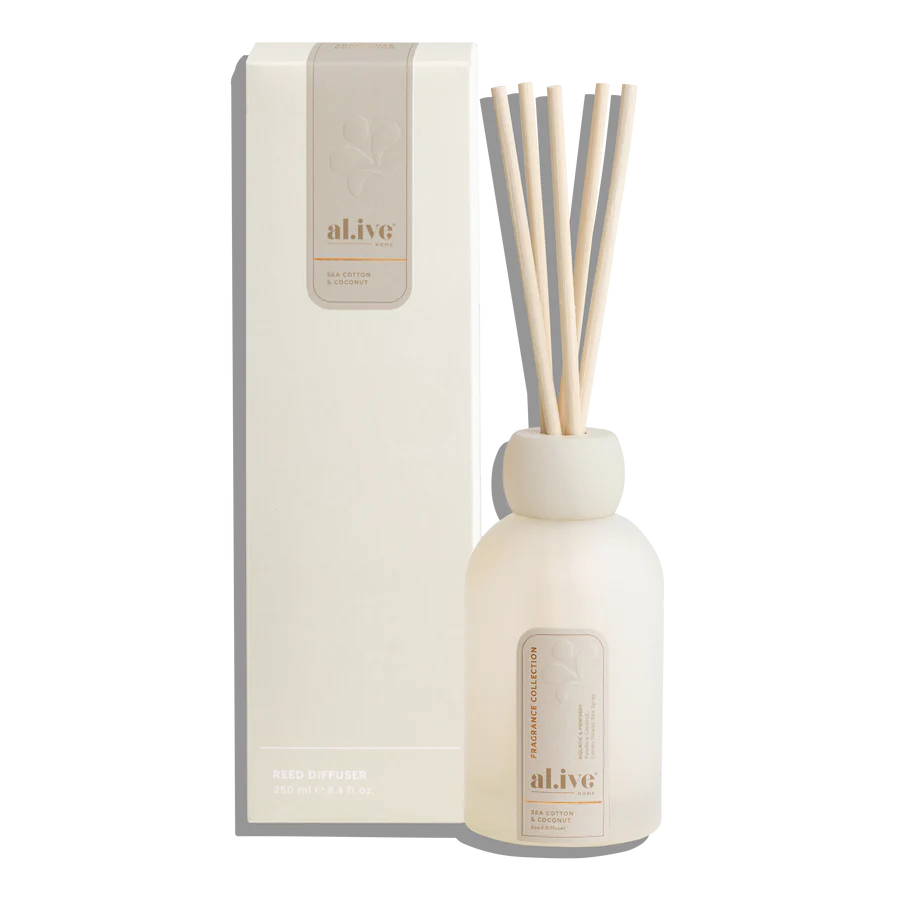 AL.IVE BODY - REED DIFFUSER | SEA COTTON & COCONUT