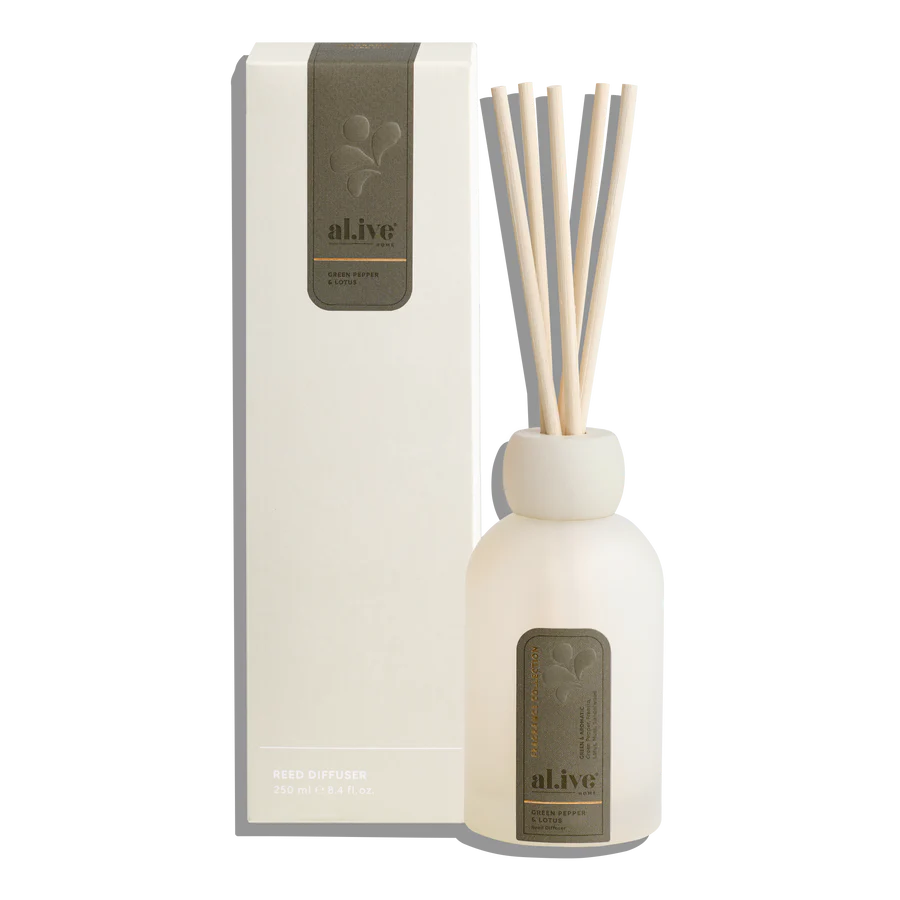 AL.IVE BODY - REED DIFFUSER | GREEN PEPPER & LOTUS
