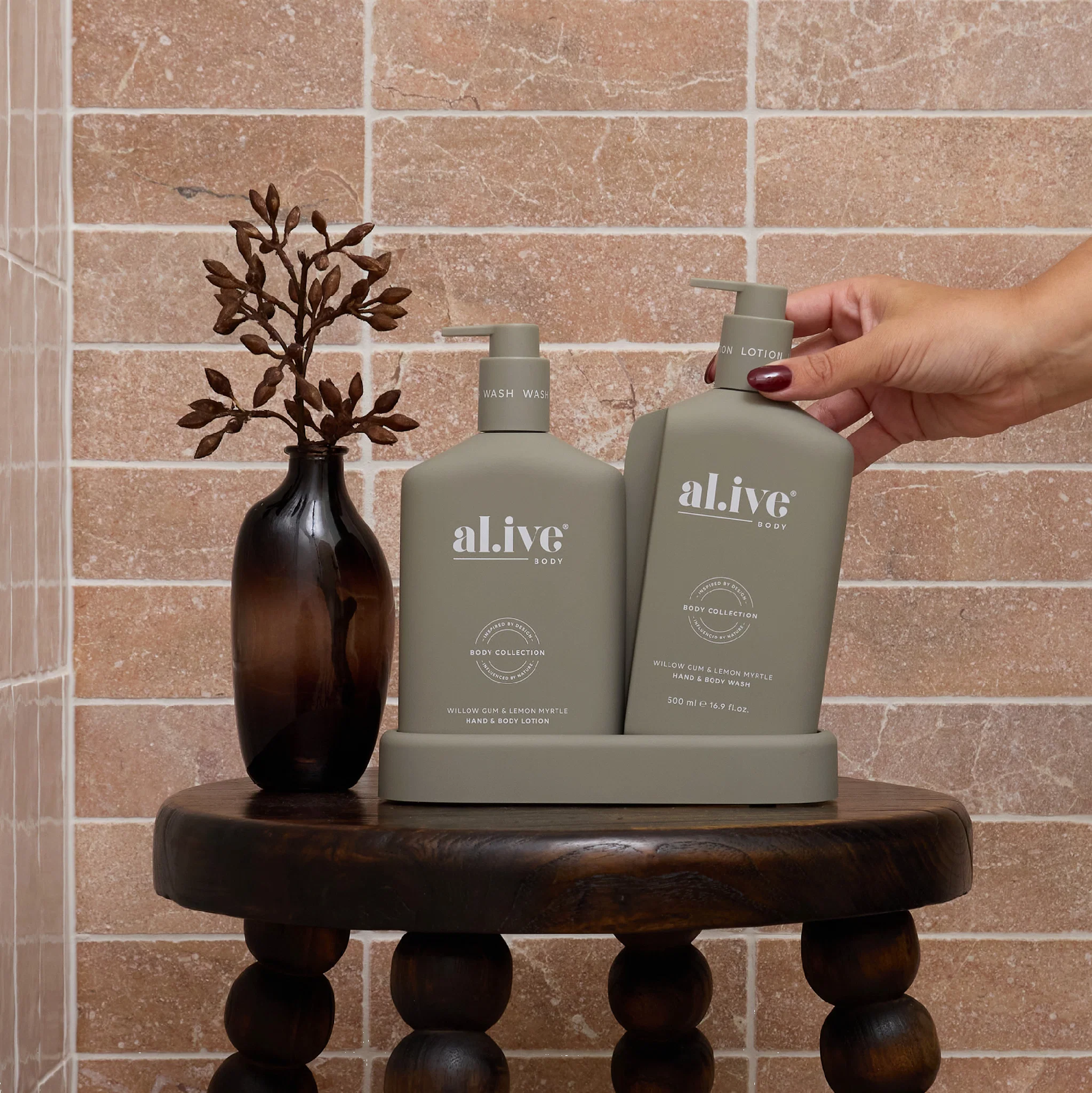 AL.IVE BODY - WASH & LOTION DUO | WILLOW GUM & LEMON MYRTLE