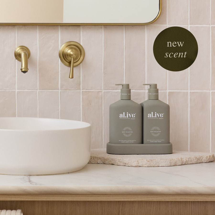 AL.IVE BODY - WASH & LOTION DUO | WILLOW GUM & LEMON MYRTLE