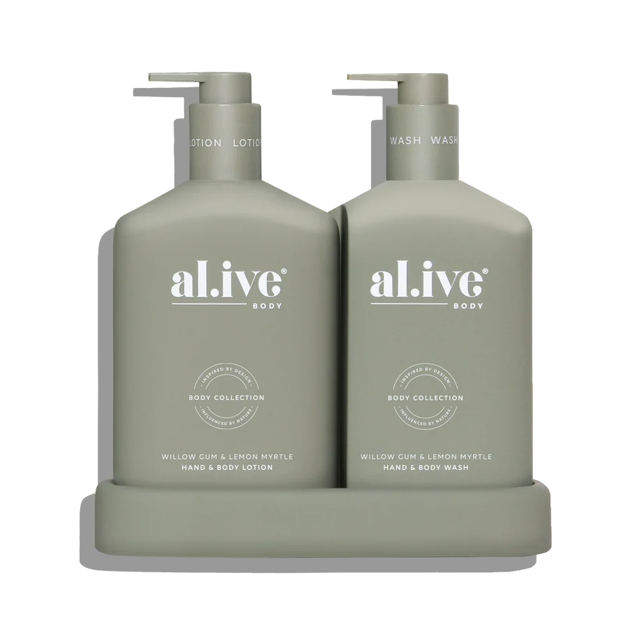 AL.IVE BODY - WASH & LOTION DUO | WILLOW GUM & LEMON MYRTLE