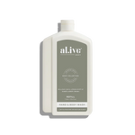 AL.IVE BODY - 1LTR WASH REFILL | WILLOW GUM & LEMON MYRTLE