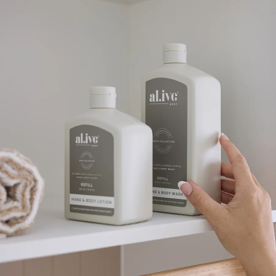 AL.IVE BODY - 650ML LOTION REFILL | WILLOW GUM & LEMON MYRTLE