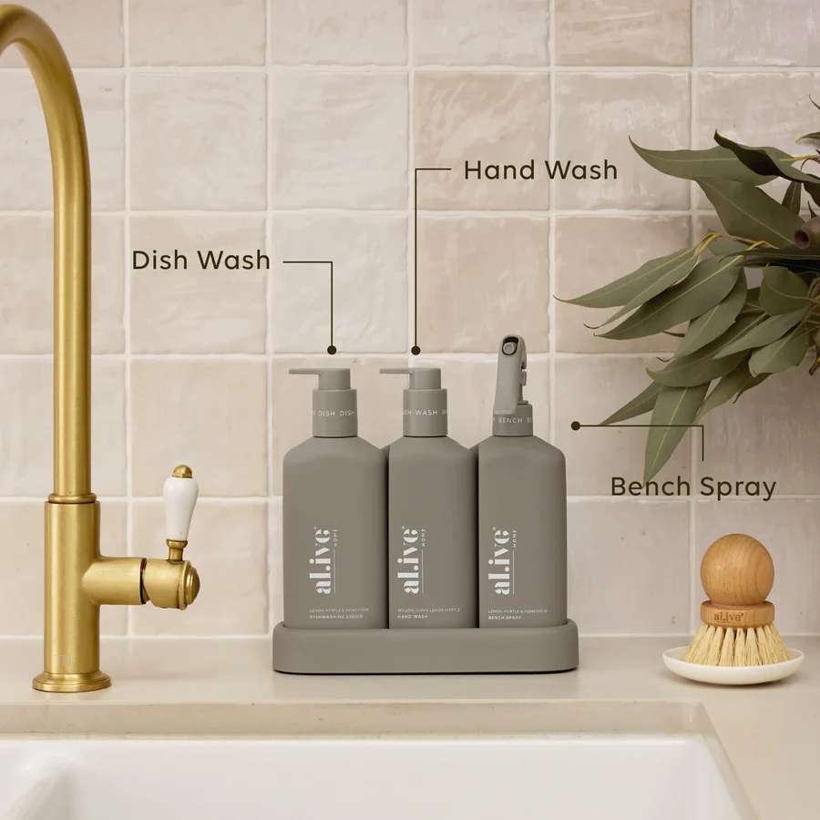 AL.IVE BODY - KITCHEN TRIO | LEMON MYRTLE & HONEYDEW + WILLOW GUM & LEMON MYRTLE