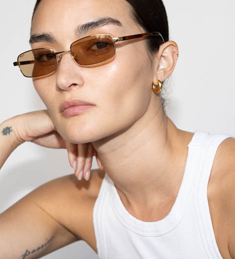 REALITY EYEWEAR - VIBES-TOWN-GOLD-DUST
