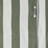 HOMMEY - BEACH TOWEL | MATCHA STRIPES