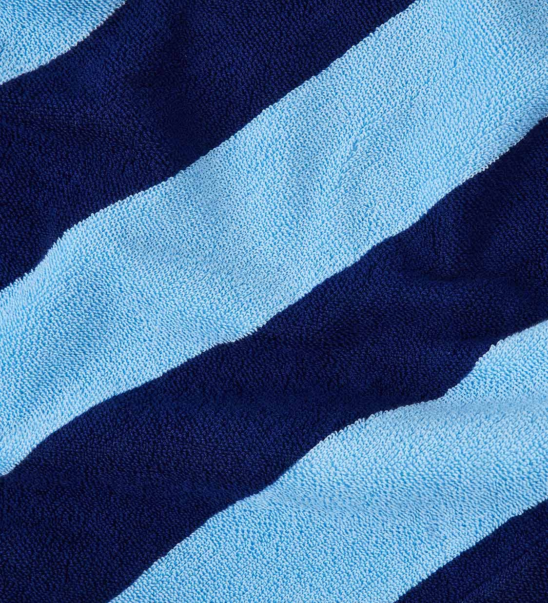 HOMMEY - ROBE | TERRY [SIZE:L/XL CLR:BLUEBERRY STRIPES]