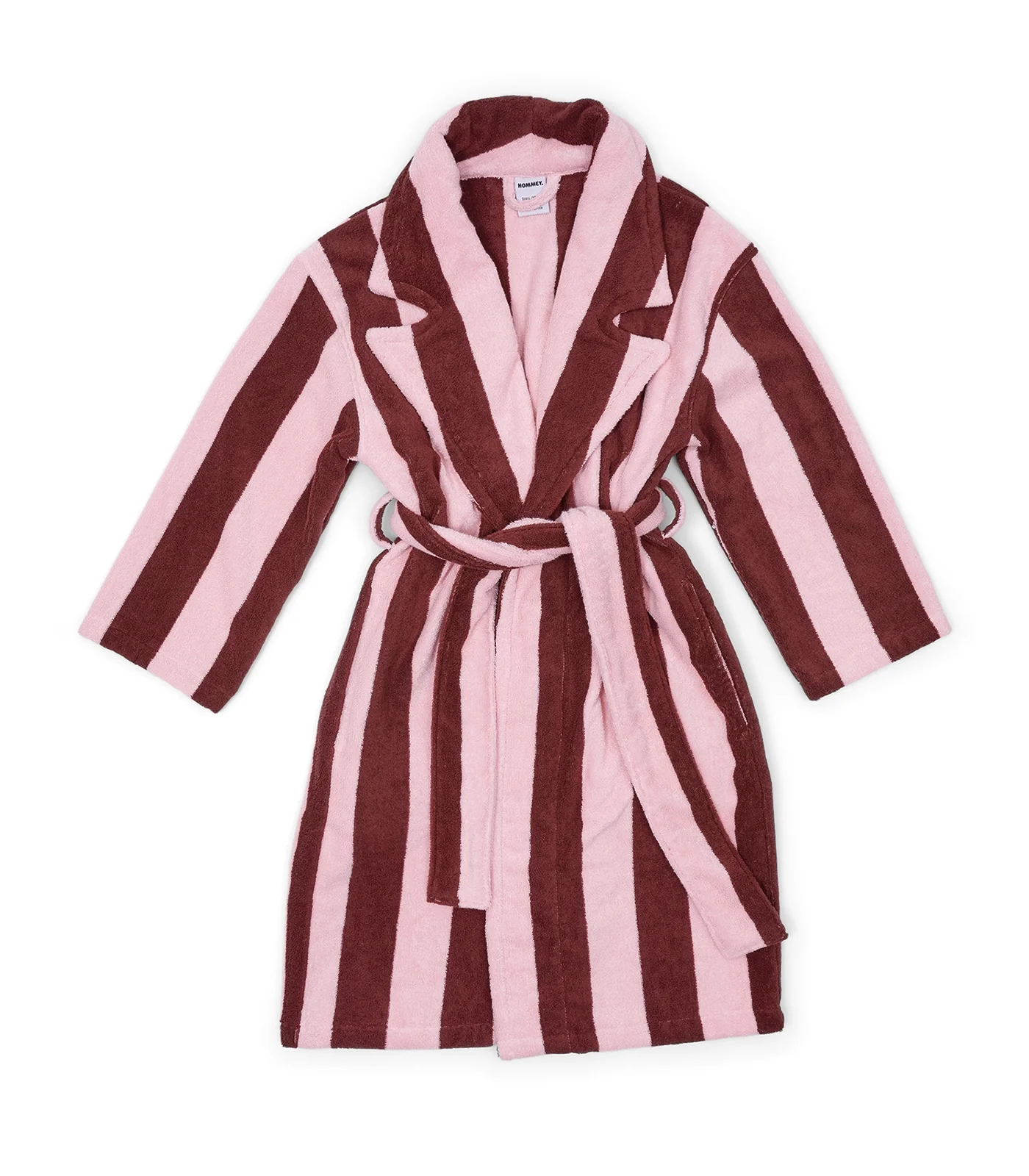 HOMMEY - ROBE | ROCKY ROAD STRIPES | S/M COTTON