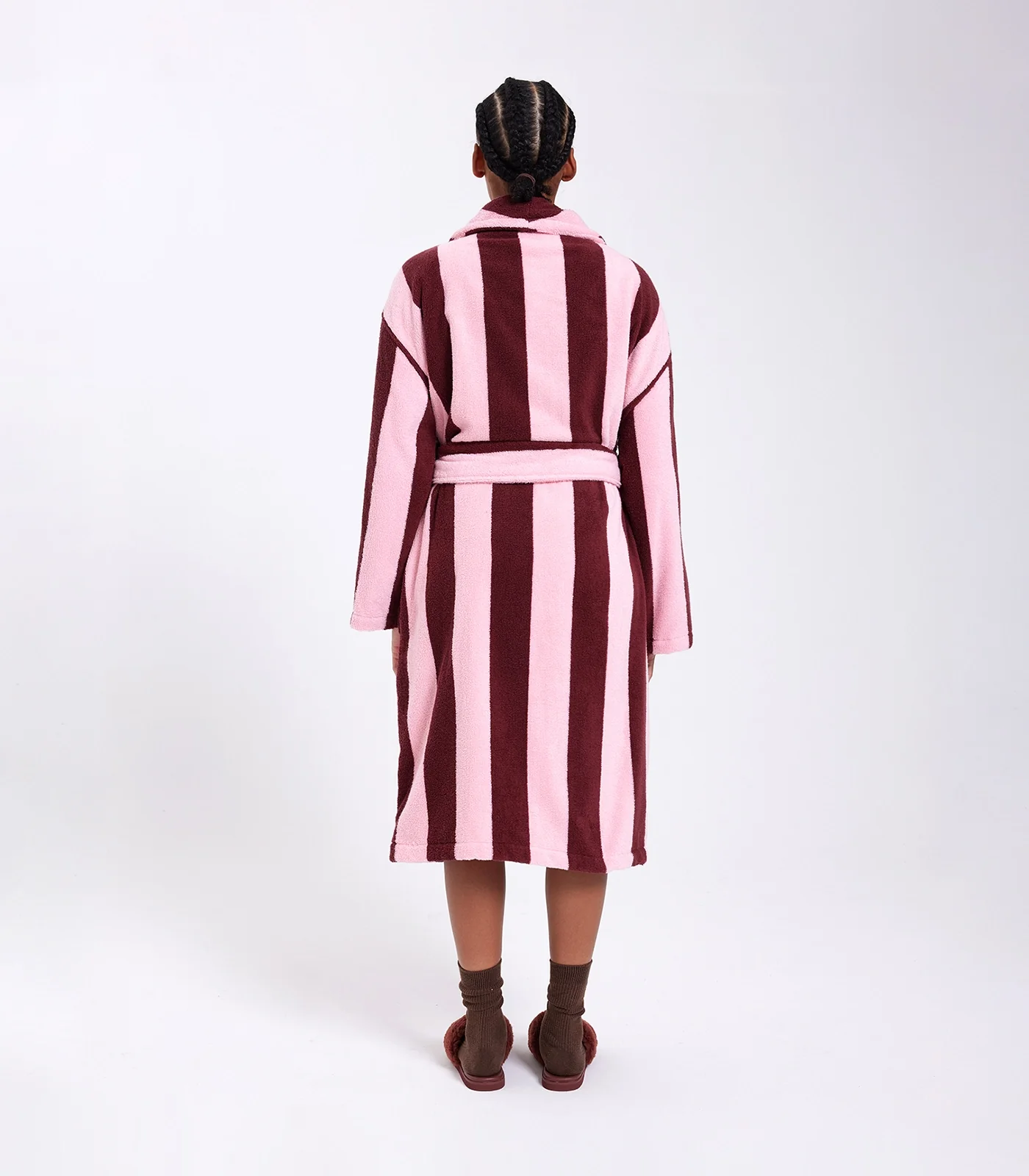 HOMMEY - ROBE | ROCKY ROAD STRIPES | S/M COTTON