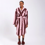 HOMMEY - ROBE | ROCKY ROAD STRIPES | S/M COTTON