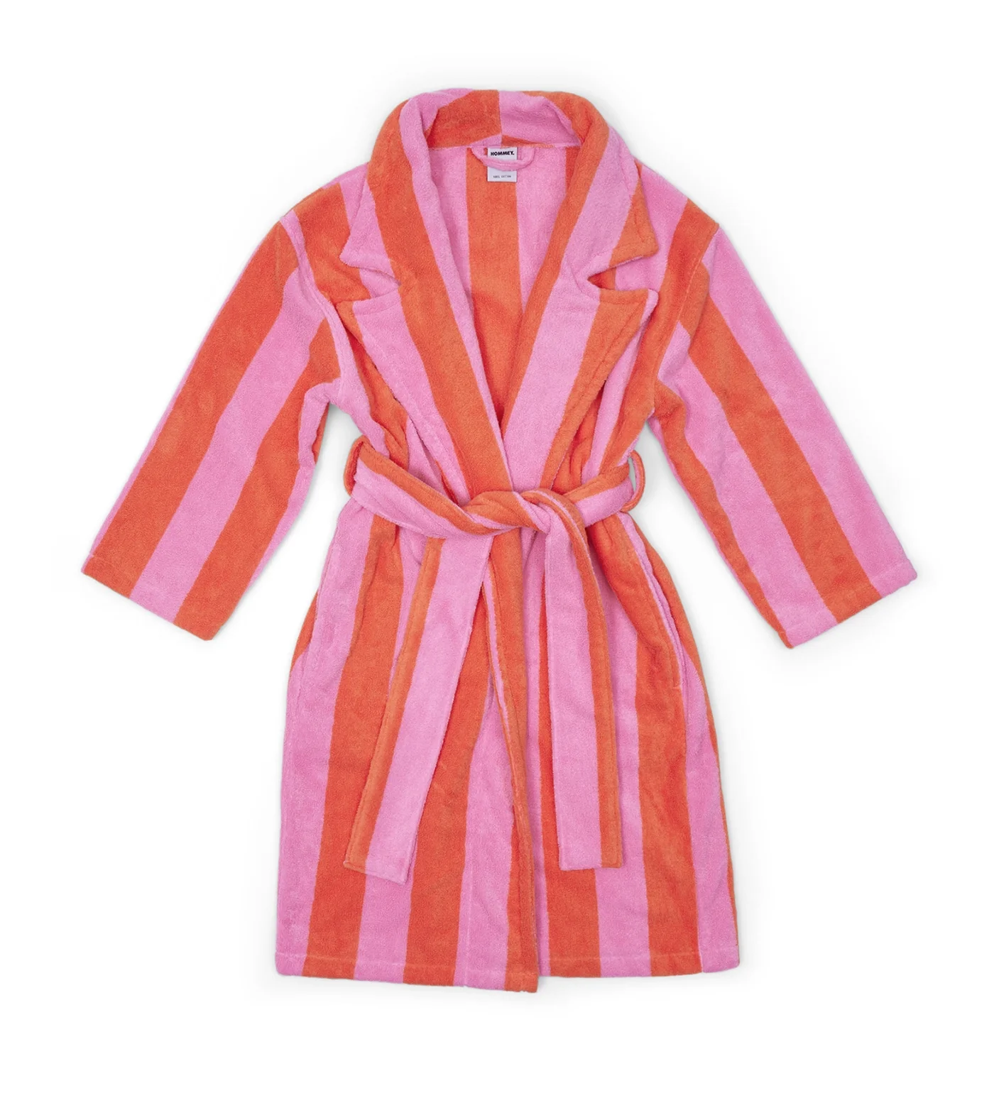 HOMMEY - ROBE | SHERBET STRIPES | S/M COTTON