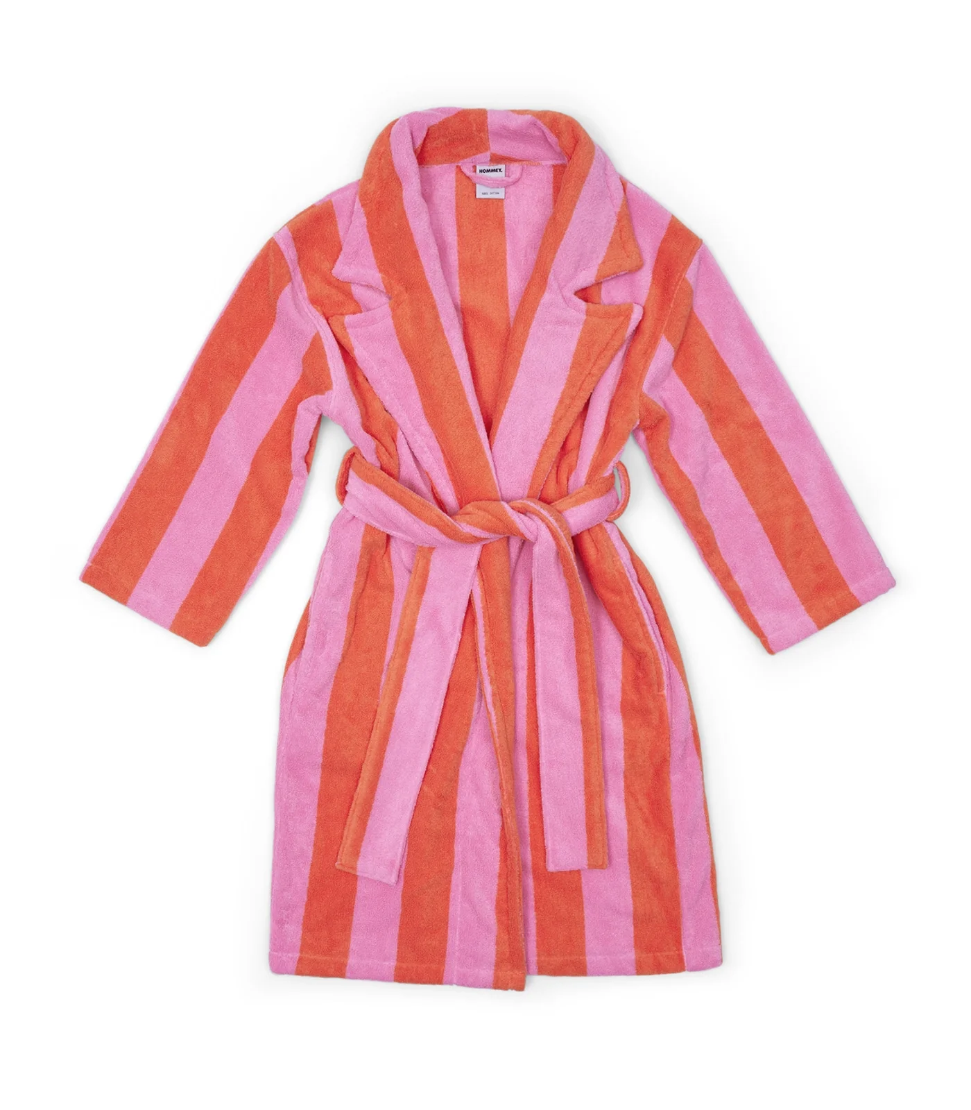 HOMMEY - ROBE | SHERBET STRIPES | S/M COTTON